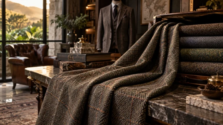 Best Premium Tweed Suit Fabrics Chiang Mai | Tomford Tailor 2026