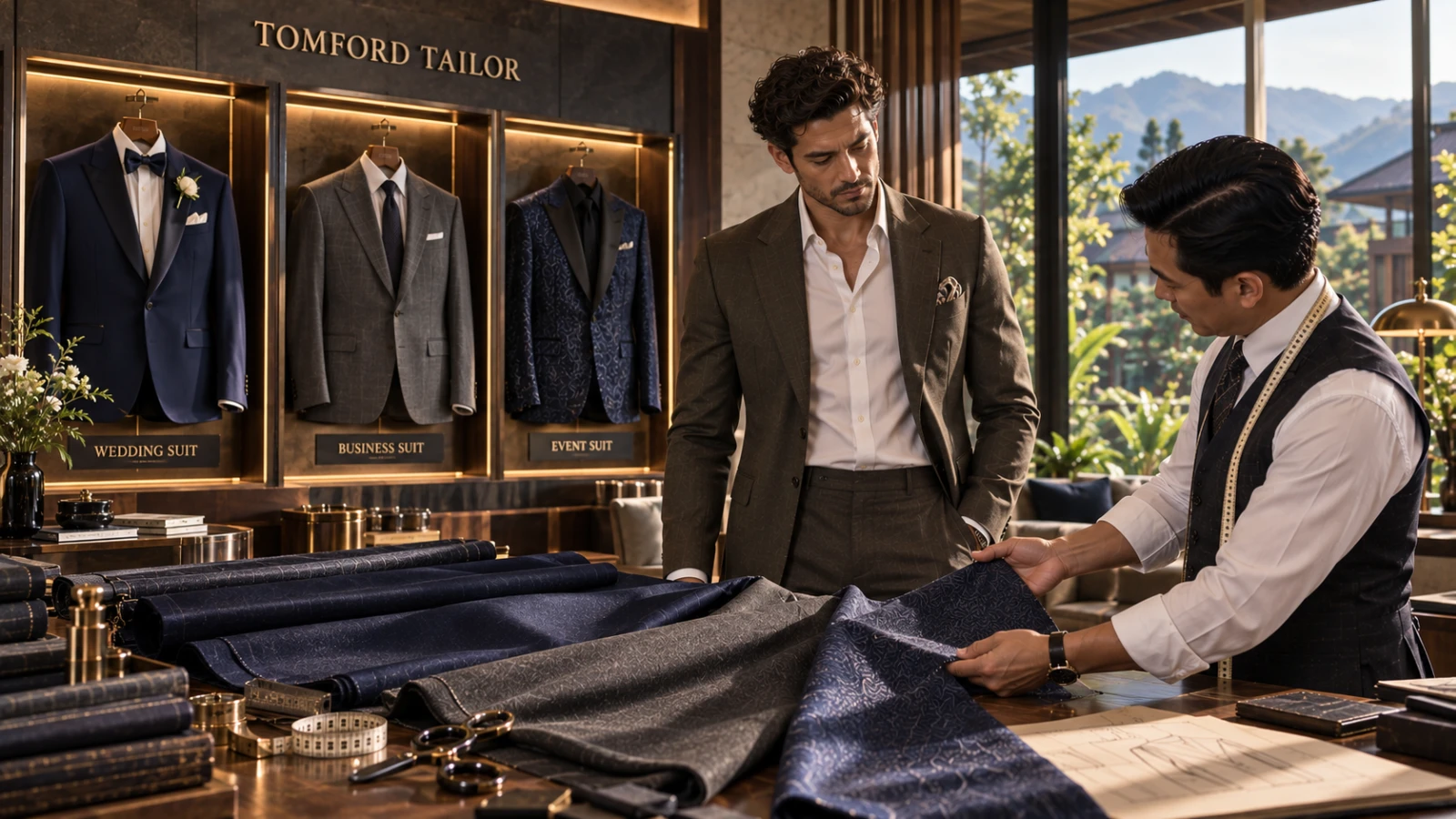 Custom Suits for Weddings, Business & Events in Chiang Mai | Tomford Tailor