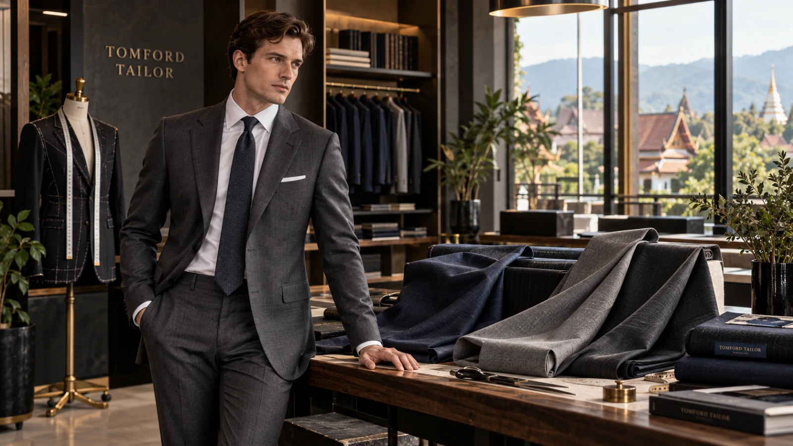 Performance Suit Fabrics Chiang Mai | Superior Comfort & Fit | Tomford Tailor